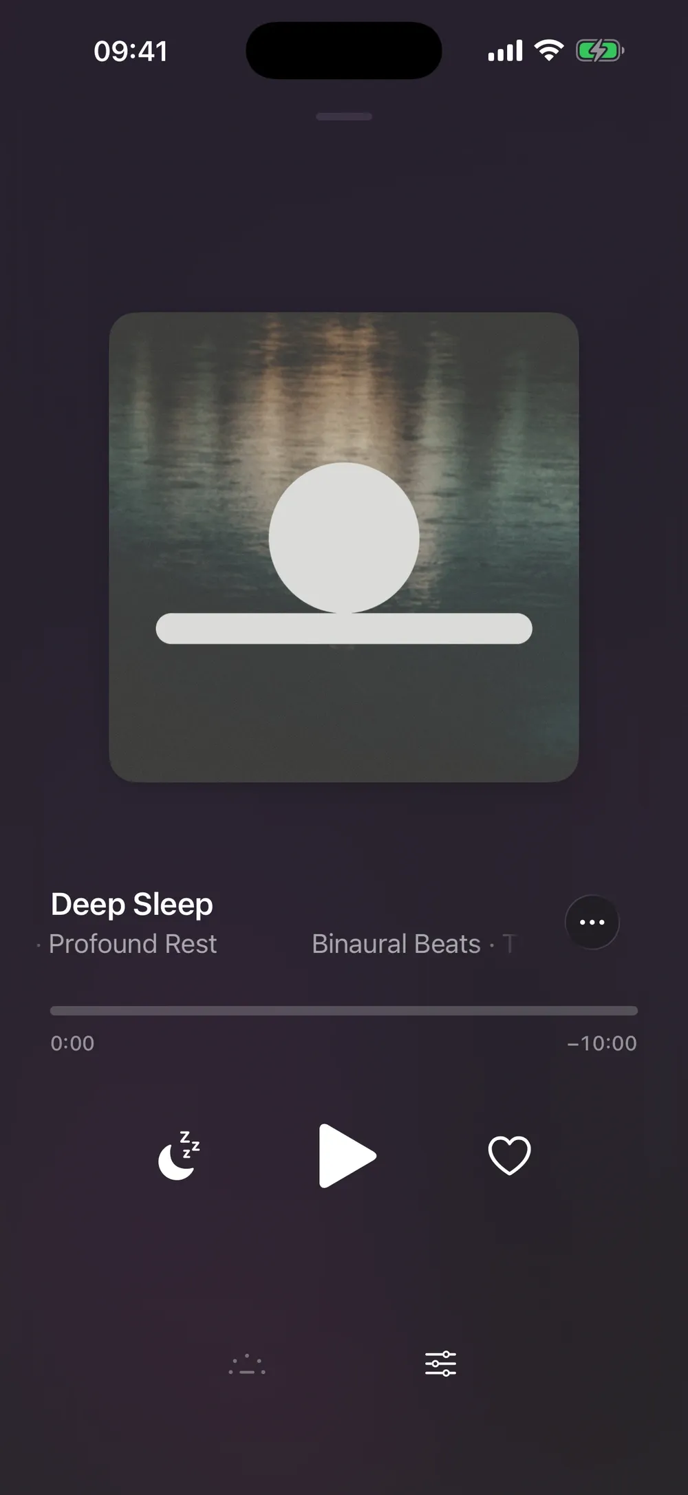 Shimmr spielt die Session Deep Sleep
